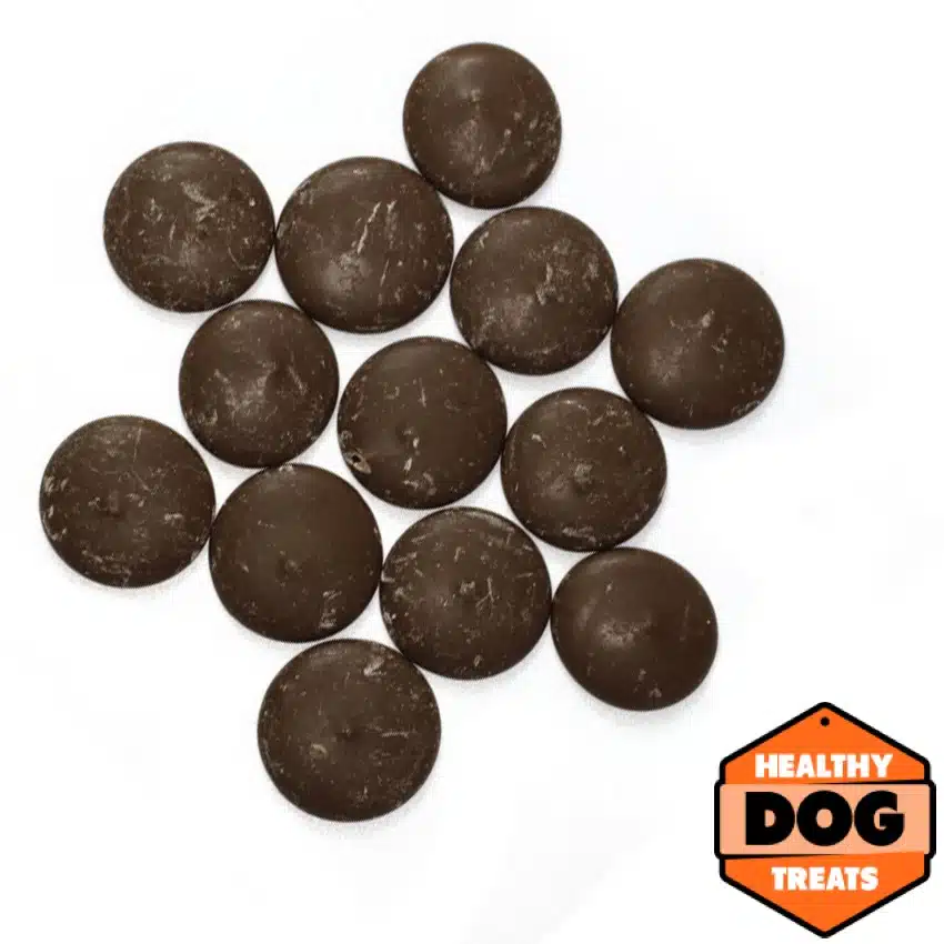 Carob buttons - Bruces Healthy Dog Treats