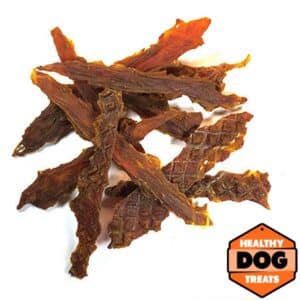 duck JERKY blackdog - Bruces Healthy Dog Treats