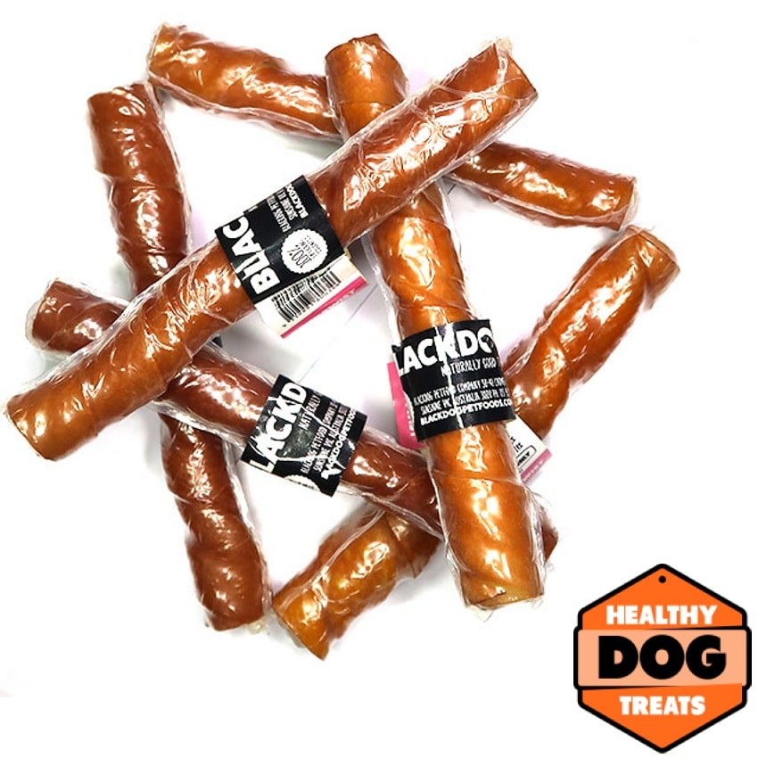 pork twists - Bruces Healthy Dog Treats
