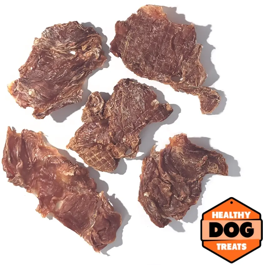 Crocodile Jerky dog treats, by Bruce in Australia 5pc star