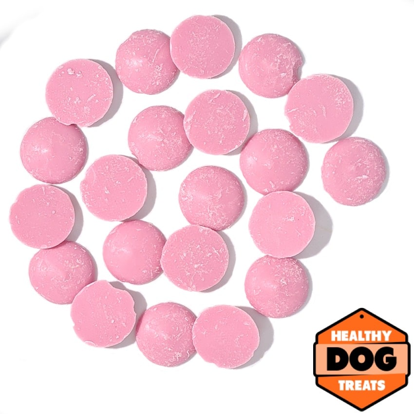 Strawberry buttons - Bruces Healthy Dog treats